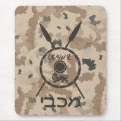 Desert Maccabee Shield and Spears Muismat (Voorkant)