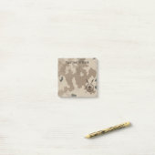 Desert Maccabee Shield and Spears Post-it® Notes (Op bureau)