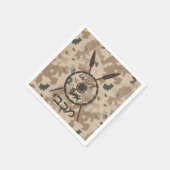 Desert Maccabee Shield and Spears Servet (Hoek)