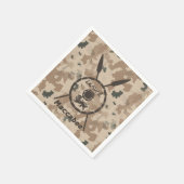 Desert Maccabee Shield and Spears Servetten (Hoek)