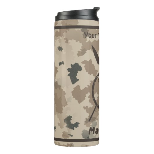 Desert Maccabee Shield and Spears Thermosbeker (Gedraaid links)