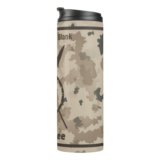 Desert Maccabee Shield and Spears Thermosbeker (Geroteerd rechts)