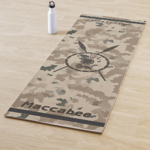Desert Maccabee Shield and Spears Yogamat