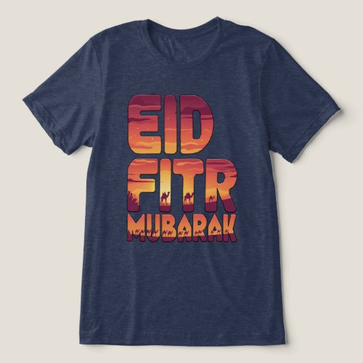 Desert Majesty Tri-Blend Shirt (Design voorkant)