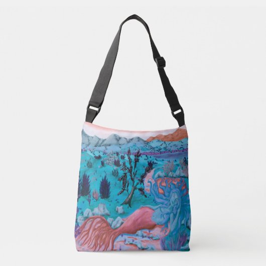 Desert Mermaid Crossbody Bag Tas (Voorkant)