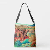 Desert Mermaid Crossbody Bag Tas (Achterkant)