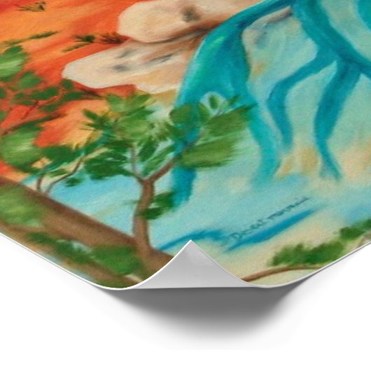 Desert Mermaid Poster (Hoek)