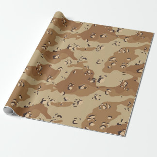 Desert Militair Camouflage Patroon Cadeaupapier