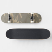 Desert Military Camouflage Pattern Persoonlijk Skateboard (Horizontaal)