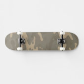 Desert Military Camouflage Pattern Persoonlijk Skateboard (Horizontaal)