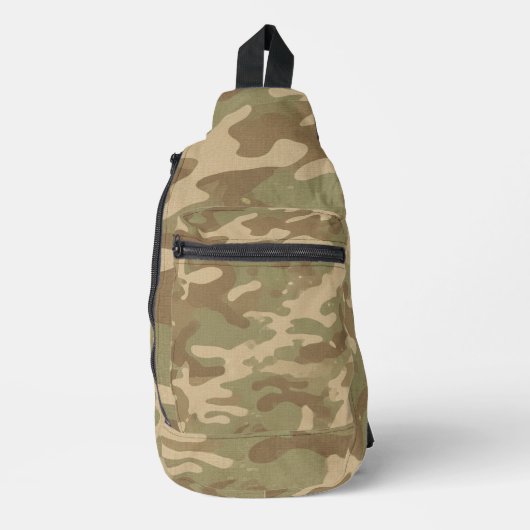Desert Military Camouflage Pattern Sling Bag (Voorkant)