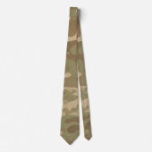 Desert Military Camouflage Pattern Stropdas (Voorkant)