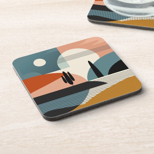 Desert Mirage Bier Onderzetter (Linkerzijde)