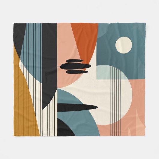 Desert Mirage Fleece Deken (Voorkant (Horizontaal))