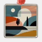 Desert Mirage Metalen Ornament (Voorkant)