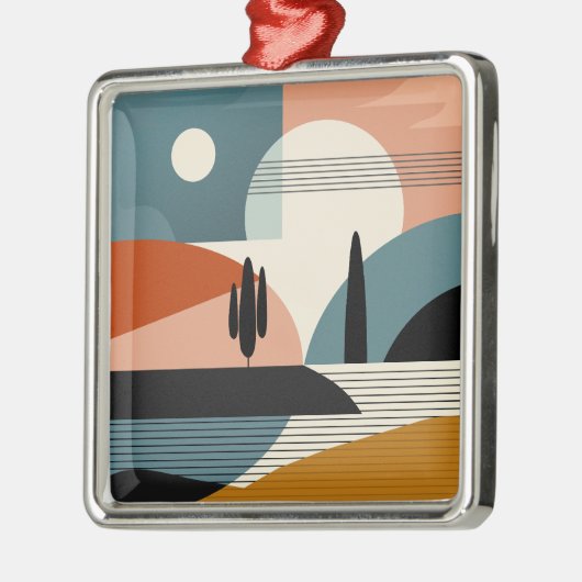 Desert Mirage Metalen Ornament (Links)