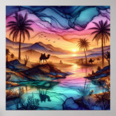 Desert Mirage Poster (Voorkant)