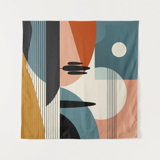 Desert Mirage Wandkleed (Voorkant (horizontaal))