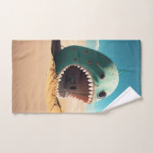 Desert monster house bad handdoek (Handdoek)