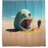 Desert monster house douchegordijn (Voorkant)
