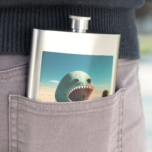 Desert monster house flacon (Voorbeeld)