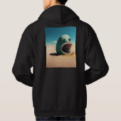 Desert monster house hoodie (Achterkant)