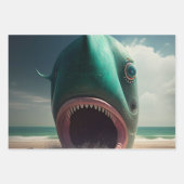 Desert monster house inpakpapier vel (Voorkant 2)