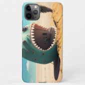 Desert monster house iPhone hoesje (Achterkant)