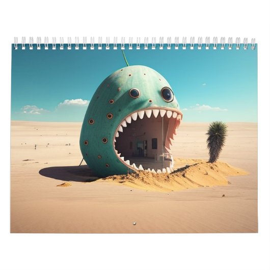 Desert monster house kalender (Hoes)
