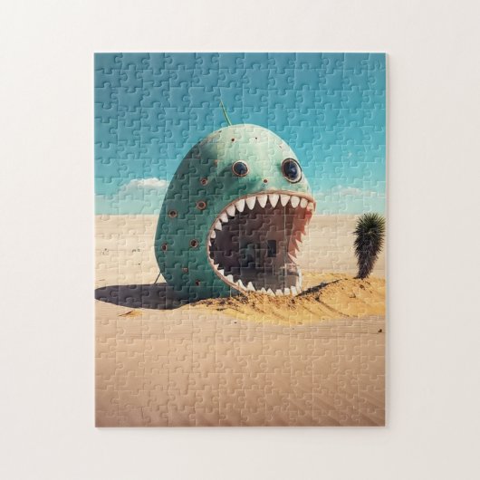 Desert monster house legpuzzel (Verticaal)