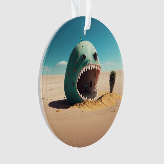 Desert monster house ornament (voorkant)