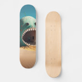 Desert monster house persoonlijk skateboard (Voorkant)