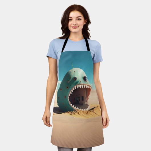 Desert monster house schort (Gedragen)