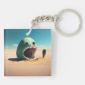 Desert monster house sleutelhanger (Achterkant)