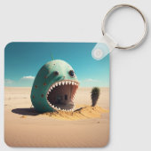 Desert monster house sleutelhanger (Achterkant)