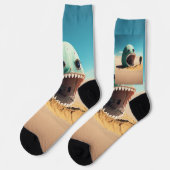 Desert monster house sokken (Links)