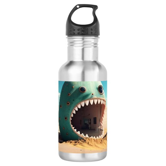 Desert monster house waterfles (Voorkant)