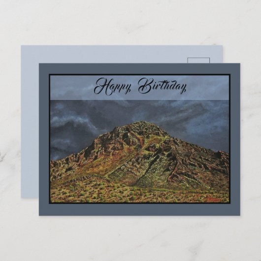 Desert Mountain Southwest Briefkaart (Voorkant / Achterkant)