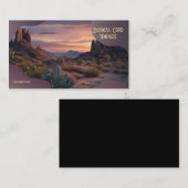 Desert Mountains Arizona Visitekaartje (Voorkant / Achterkant)