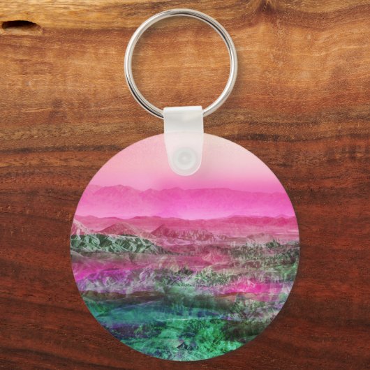 Desert Mountains Sleutelhanger (Voorkant)