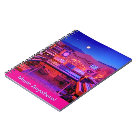 Desert Music Studio Notitieboek (Linkerzijde)