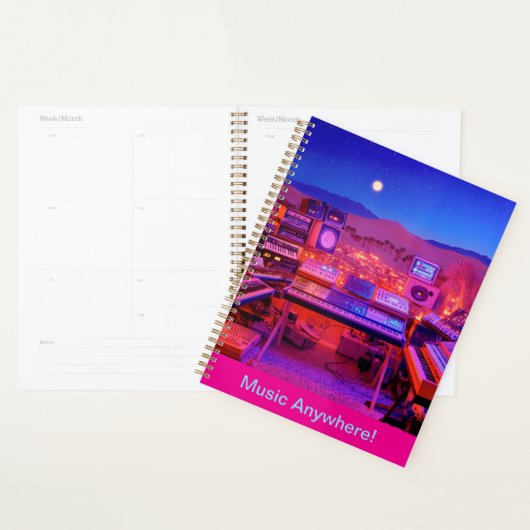 Desert Music Studio Planner (Display)