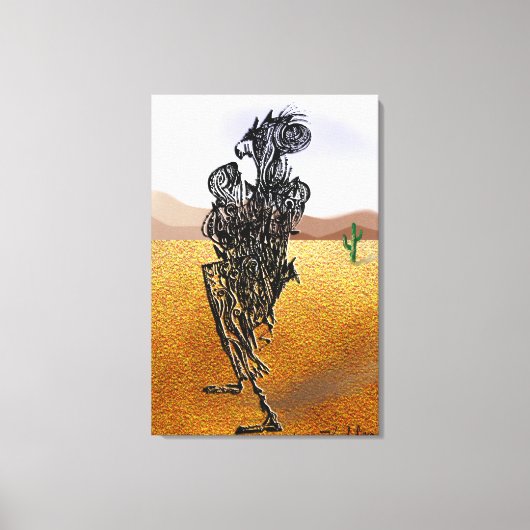 DESERT MYSTIC CANVAS AFDRUK (Voorkant)