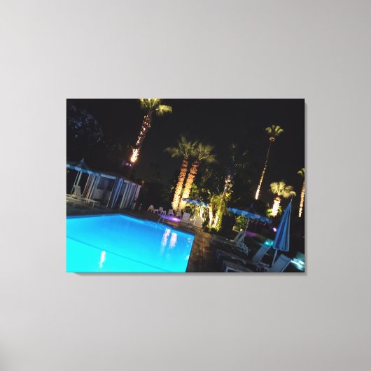 DESERT NACHTKOOL CANVAS AFDRUK (Voorkant)