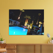 DESERT NACHTKOOL CANVAS AFDRUK (Insitu (Woonkamer))