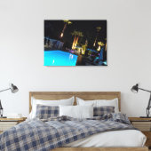 DESERT NACHTKOOL CANVAS AFDRUK (Insitu (Slaapkamer))