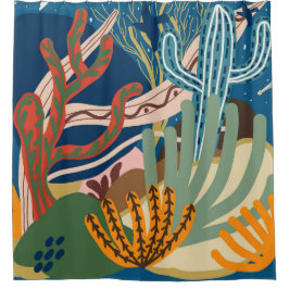 Desert Nights Douchegordijn