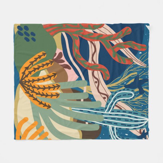 Desert Nights Fleece Deken (Voorkant (Horizontaal))