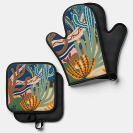 Desert Nights Ovenwant & Pannenlap Set