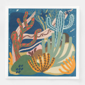 Desert Nights Papieren servet (Voorkant)